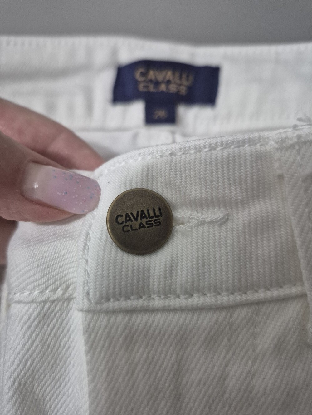 Cavalli Class WhiteJeans - Picture 7 of 13
